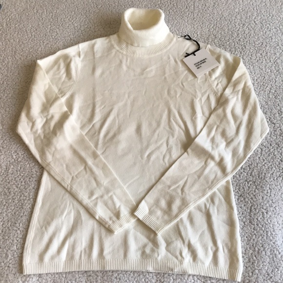 Marina V Paris basic turtleneck sweater S New - Picture 2 of 14